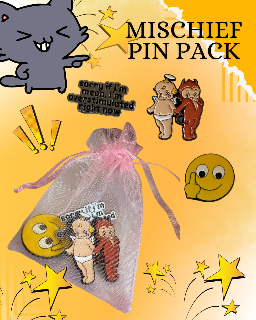 Mischief Pin Pack